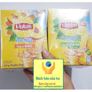Lipton vị chanh và vi đào