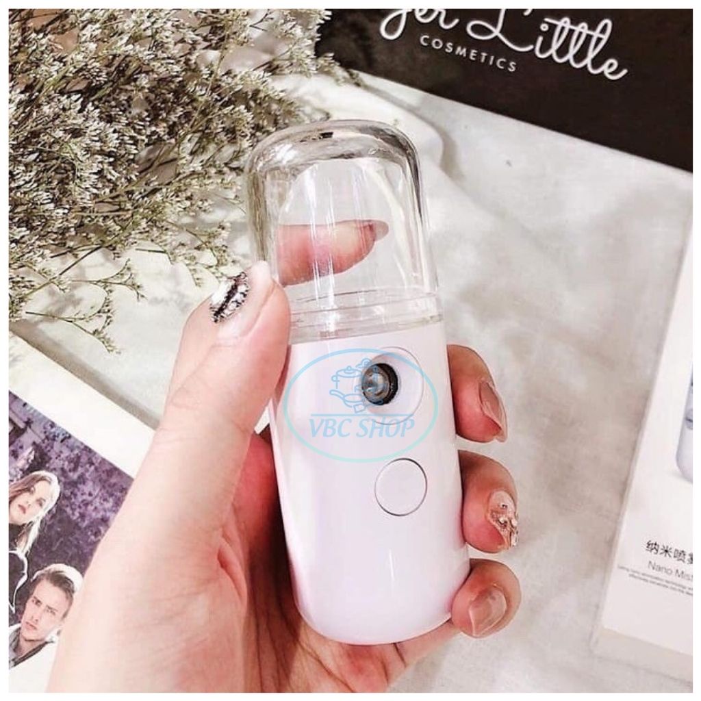 Máy Phun Sương Cầm Tay Mini Tiện Lợi, Xịt Khoáng Mini NANO dưỡng ẩm da mặt