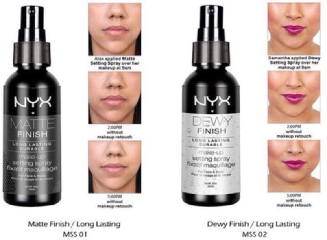 Xịt Khóa Lớp Trang Điểm NYX 60ml