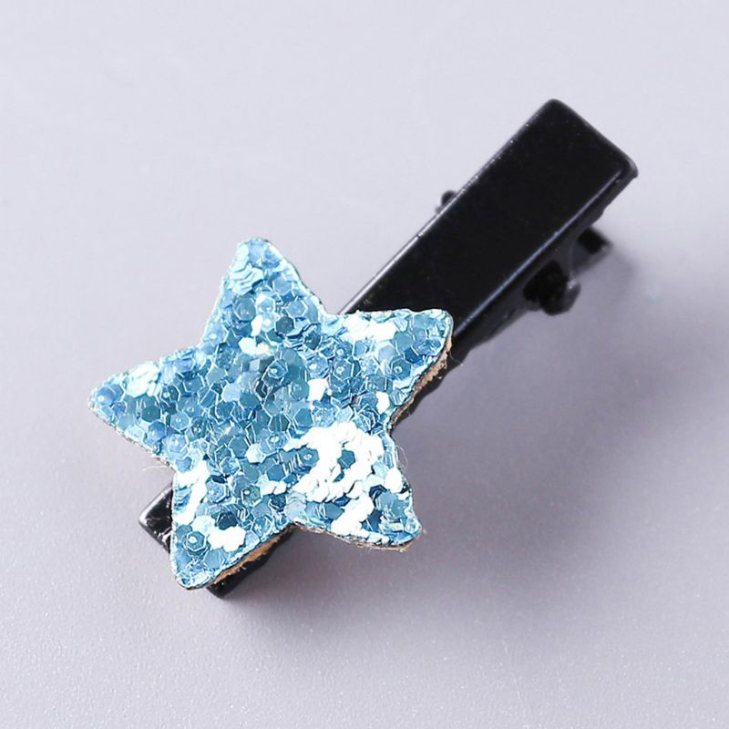 2 Kẹp Tóc Hình Ngôi Sao Lấp Lánh Cho Bé Gái