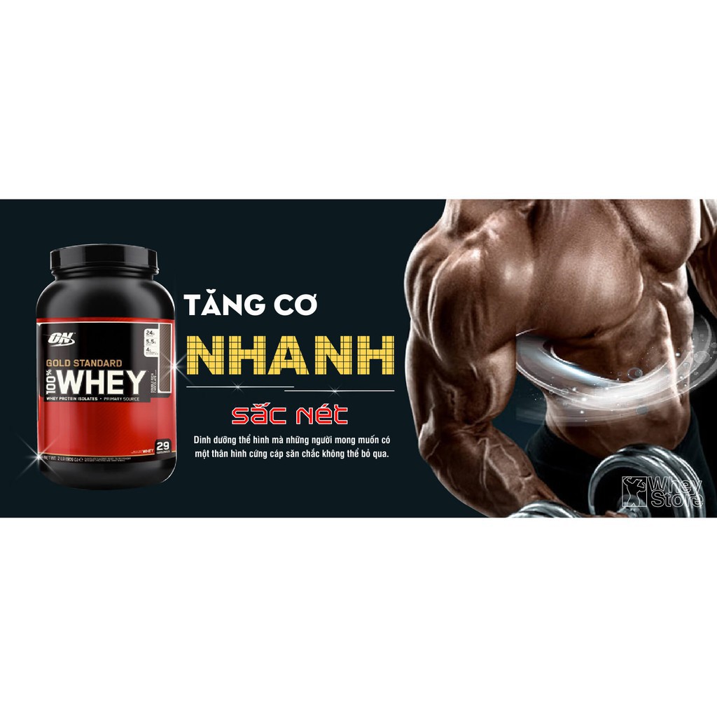 Sữa tăng cơ bắp ON Gold Stard 100% Whey 5 Lbs (2.6kg) - Chính hãng