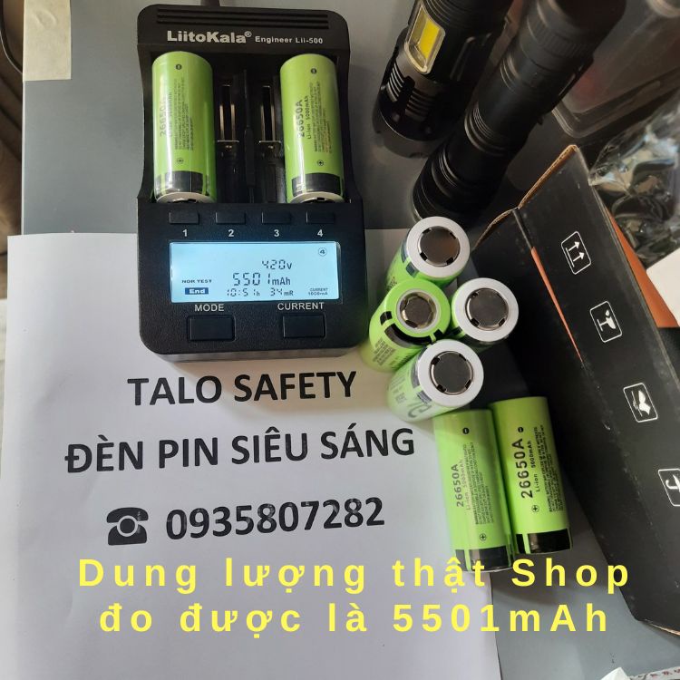 Pin Sạc Panasonic 26650 3.7v 5000mAh