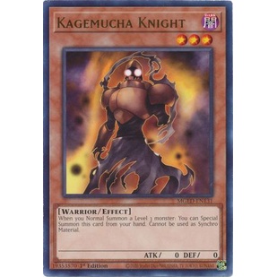 Thẻ bài Yugioh - TCG - Kagemucha Knight / MGED-EN131'