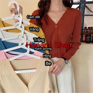 [ MỚI VỀ ] Áo Khoác Cardigan Nữ, Áo Len Tăm Đóng Cúc Chất Len Mềm Cực Đẹp