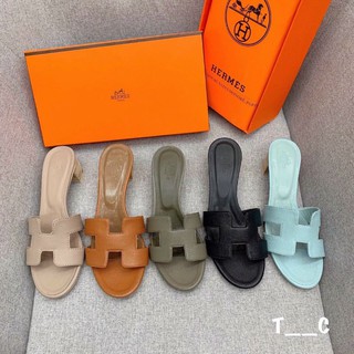 guốc cao gót hm cao cấp full box
