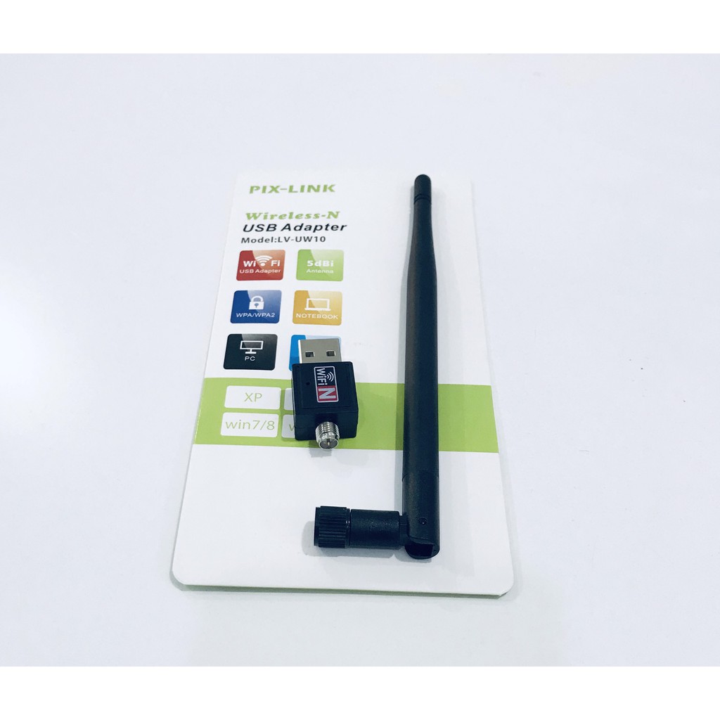 USB thu Wifi PIX-LINK wireless-N LV-UW10 | BigBuy360 - bigbuy360.vn