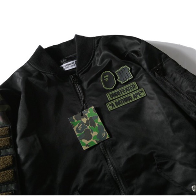 Áo bomber Bape Underfeated