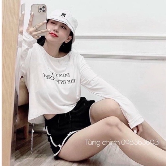 Áo len montoghi chữ crt dài tay cổ tròn hot hit chất đẹp l1 hv cd