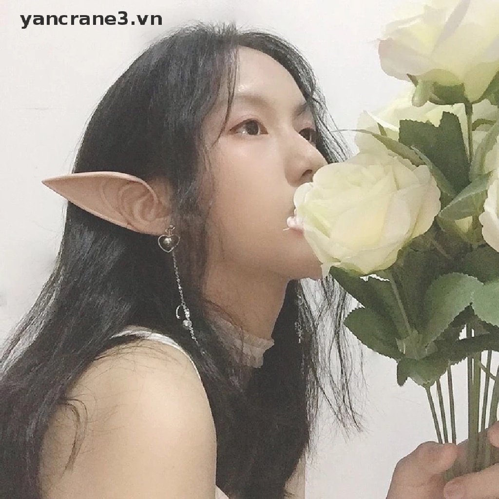 1 Cặp Tai Yêu Tinh Mềm Mại Hóa Trang Halloween {yancrane3.vn