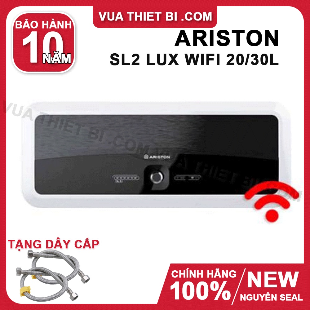 [30L] Ariston SLIM2 LUX WIFI 30 Lít – Bình Nóng Lạnh Gián Tiếp - SL2 30 LUX WIFI