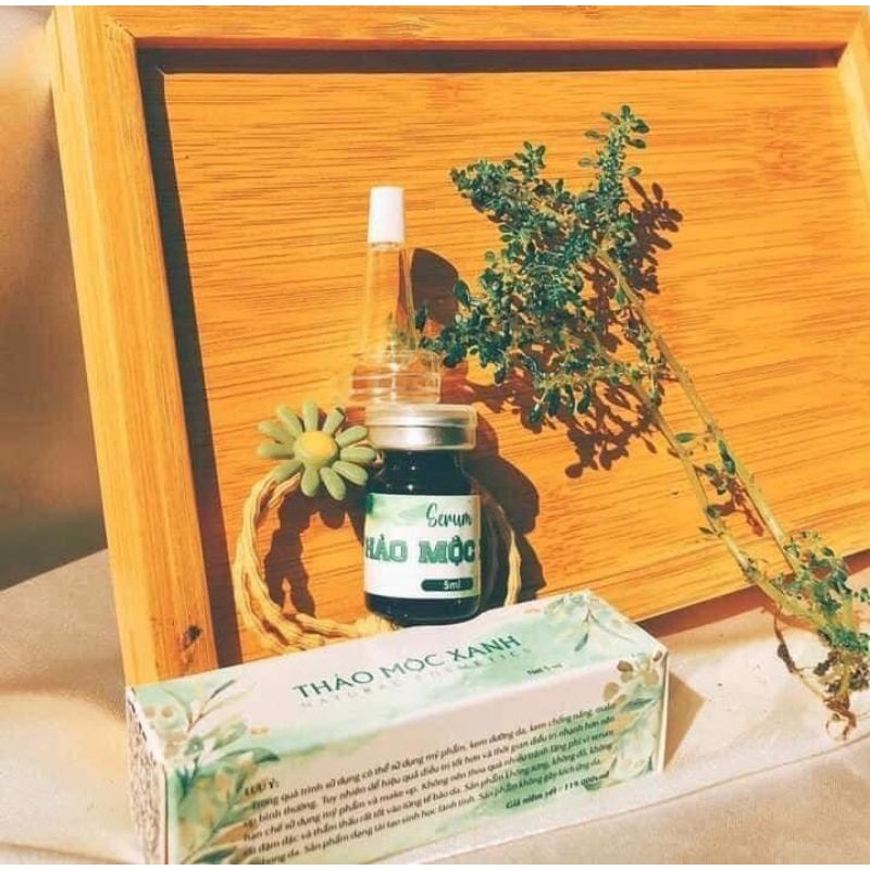 Serum thảo mộc xanh