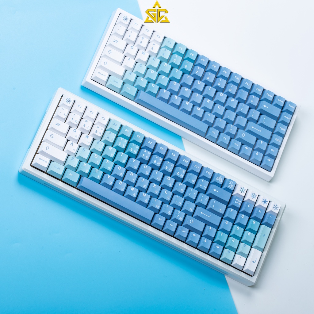 Keycap GMK Yetti Clone 129 nút Profile CHERRY PBT Nhám