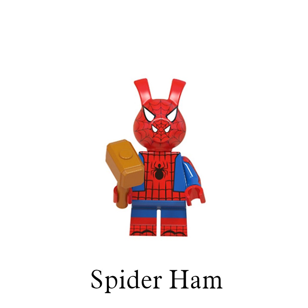 Minifigures các nhân vật trong phim spider man in spider verse
