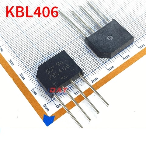 KBL406 Diode Cầu 600V 4A SIP-DIP
