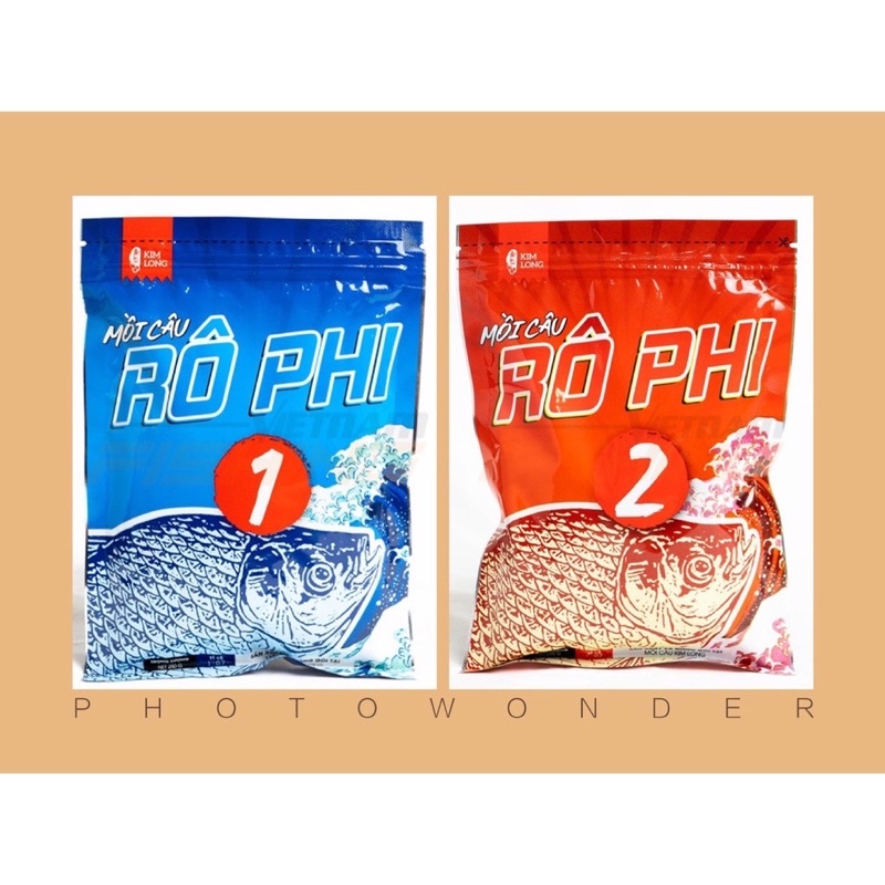 [ Mua 1 Tặng 1] Mồi Rô Phi KIM LONG (Số 1-2)