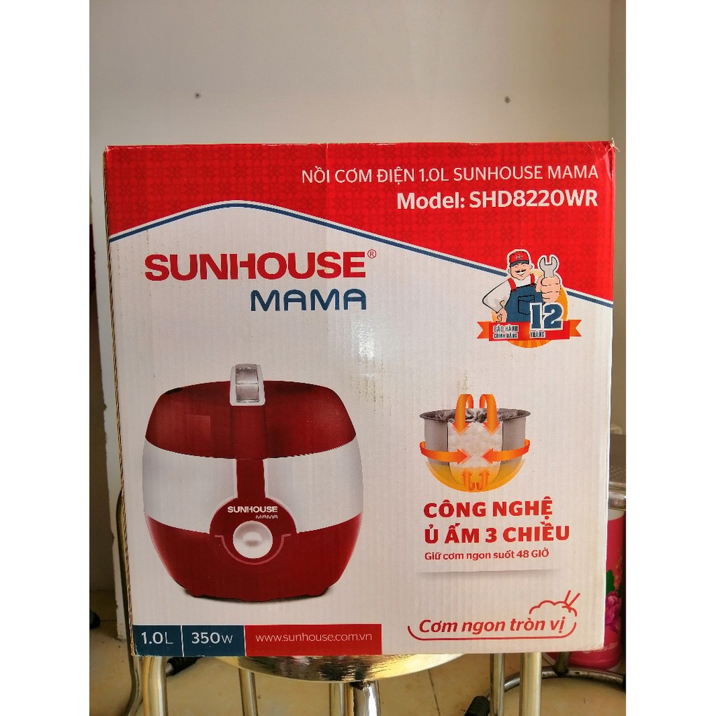 Nồi cơm điện Sunhouse Mama SHD8220WR