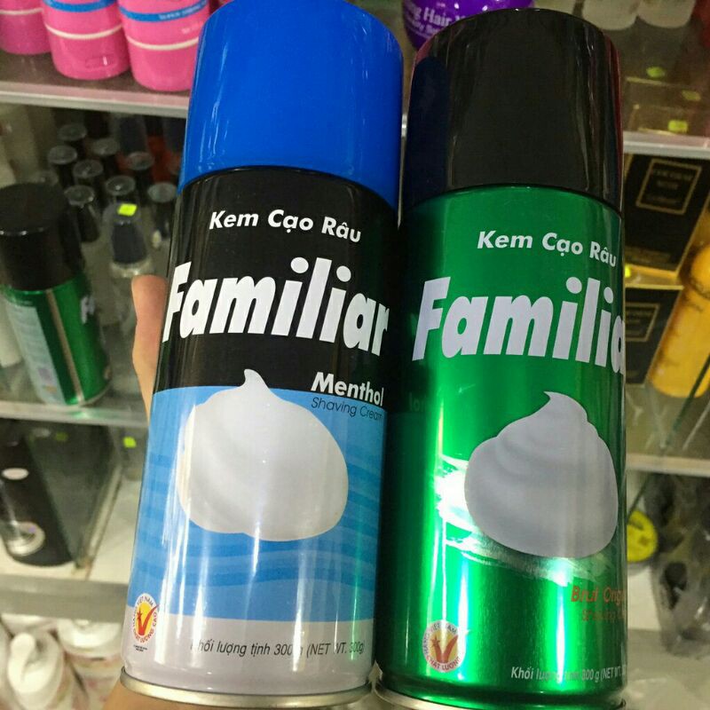 Kem cạo râu Familiar Menthol 360g/300g/175g