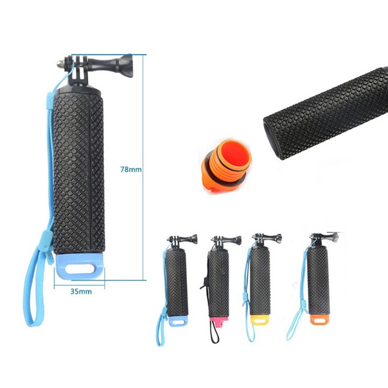 Không thấm nước Floating Hand Grip Đối với GoPro Máy ảnh Anh hùng 7 phiên anh hùng 6 5 4 3+ 2 phụ kiện Water