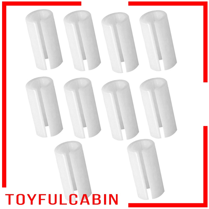 Set 10 Ống Bút Gốm 7mm Màu Đỏ Cho Thiết Bị Sợi Quang