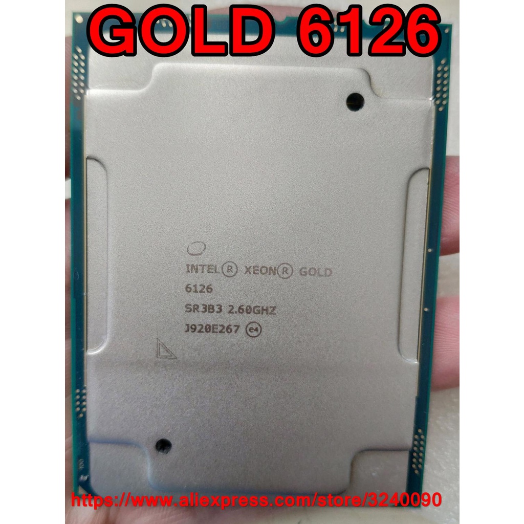 cpu xeon silver 4110 / xenon 4114 / xeon 4116 / xeon 6126 / xeon gold 5122 socket 3647