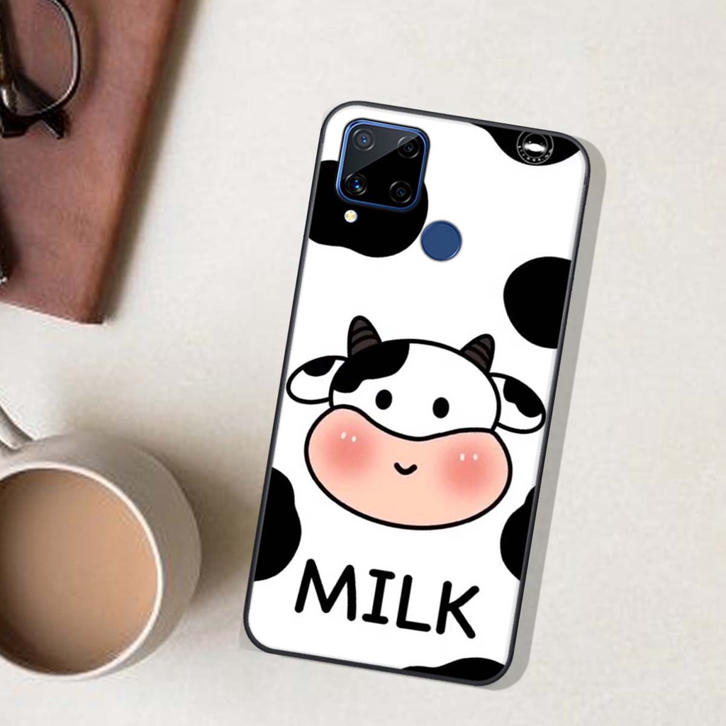 Ốp lưng Oppo REALME C15 in hình Gấu xinh xắn, Bò sữa đáng yêu,  ĐẸP -  RẺ - XINH - ĐỘC ĐÁO