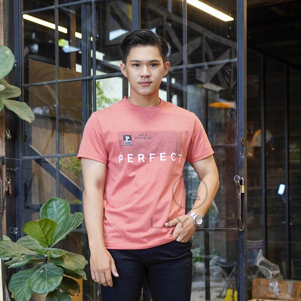 Áo thun cotton nam, áo phông nam Liyorstore in chữ trẻ trung - ACT4042