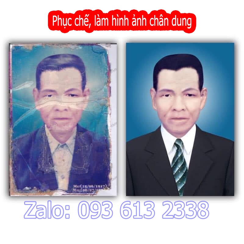 Phục chế ảnh cũ ảnh hỏng online toàn quốc