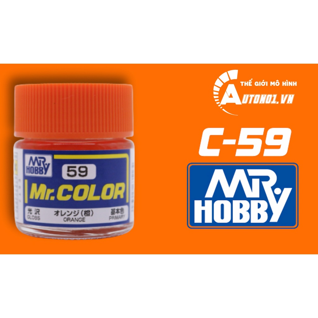 LACQUER ( C57 ~ C70 ) SƠN MÔ HÌNH MR. HOBBY - MR. COLOR