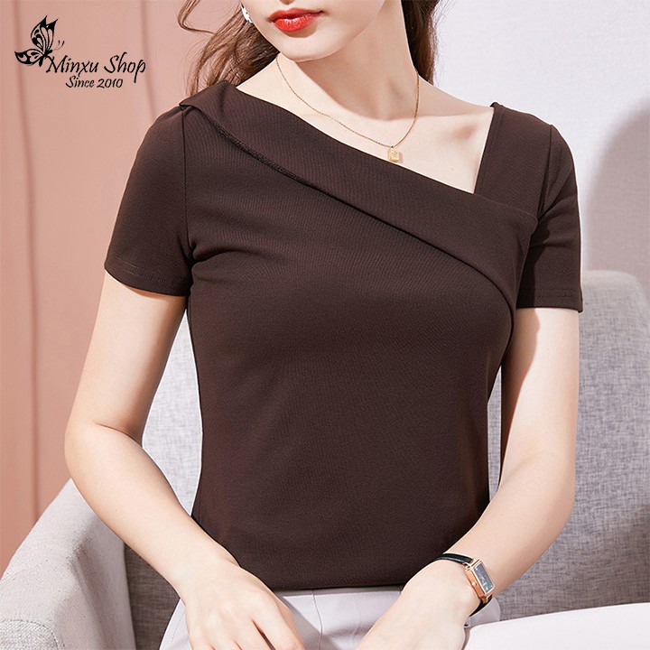 ÁO PHÔNG NGẮN TAY MÙA HÈ HÀNG THIẾT KẾ QUẢNG CHÂU CAO CẤP ATK