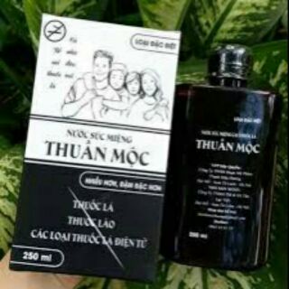 Cai Thuốc Lá Thuần Mộc Thanh Mộc Hương – Dễ Dàng Cai Thuốc - Nước Súc Miệng - 250ml