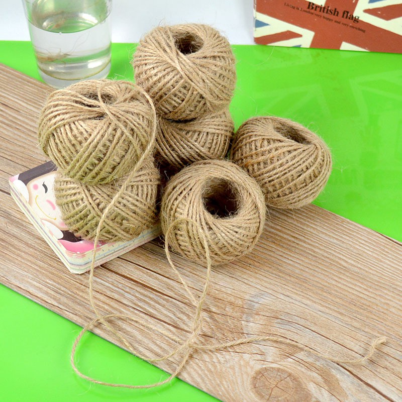 Dây Thừng Cói Trang Trí Handmade Size 2mm Dài 30 Mét