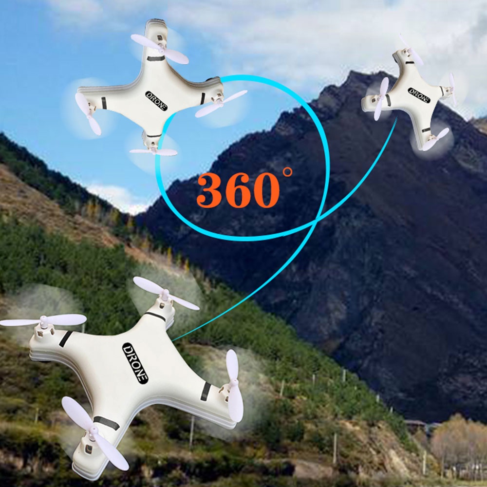 Máy bay điều khiển từ xa 4 trục 2.4G siêu nhỏ cho trẻ em