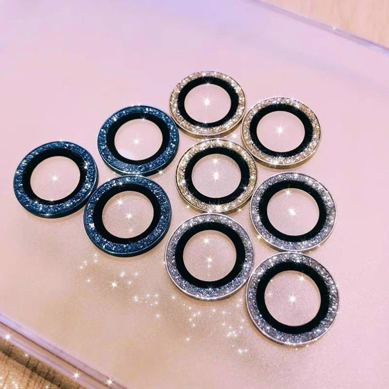 Kính cường lực nhũ kim tuyến bảo vệ mắt Camera 13/13pro/13 pro max 11/11Pro/11 Pro max/12/12 Pro/12 Pro Max