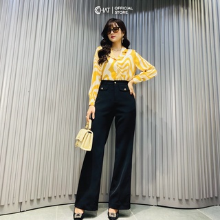 Sơ mi cổ 2 ve đệm vai CChat Clothes