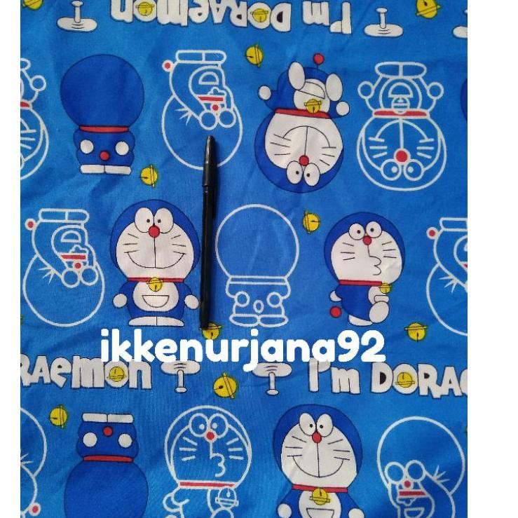 Bộ 20 Vỏ Chăn Ga Gối Đệm Vải Cotton Lanh In Hình Doraemon Dễ Thương