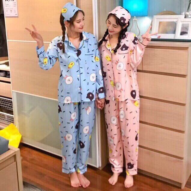 Bộ pijama dài tay TTG136 cho nữ | WebRaoVat - webraovat.net.vn