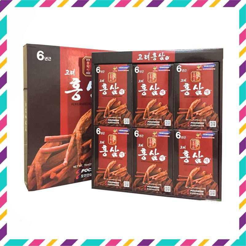 Nước Hồng Sâm POCHEON Hàn Quốc hộp 30 gói * 70ml | BigBuy360 - bigbuy360.vn
