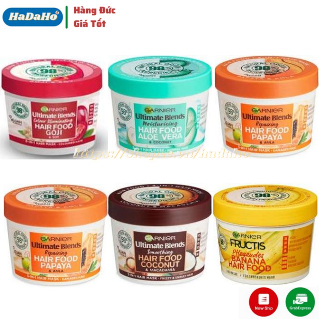 Kem ủ và dưỡng tóc đa công dụng Garnier Fructis Hair Food Mask 390ml | BigBuy360 - bigbuy360.vn