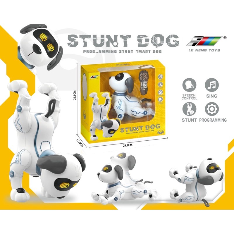 🐶STUNT DOG🐶Bộ Đồ Chơi Chó Điều Khiển Thông Minh K16
