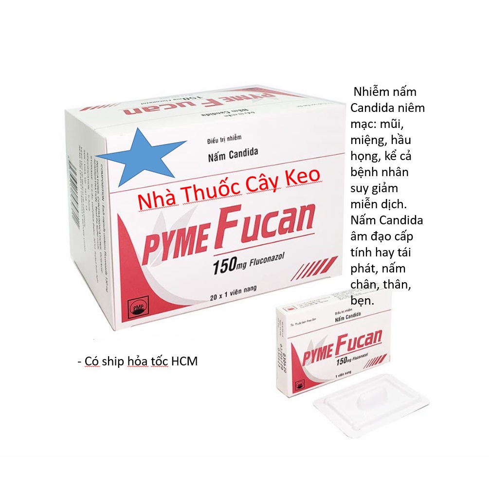Pyme-Fucan hộp 1 viên  hàng chính hãng Pymepharco