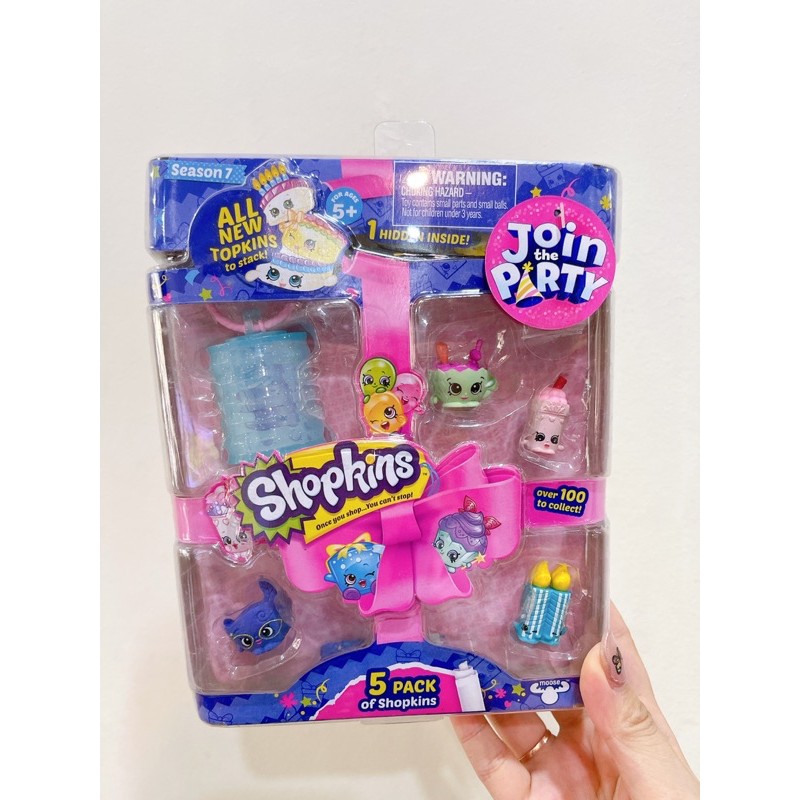 Bữa Tiệc Shopkins fullbox chính hãng