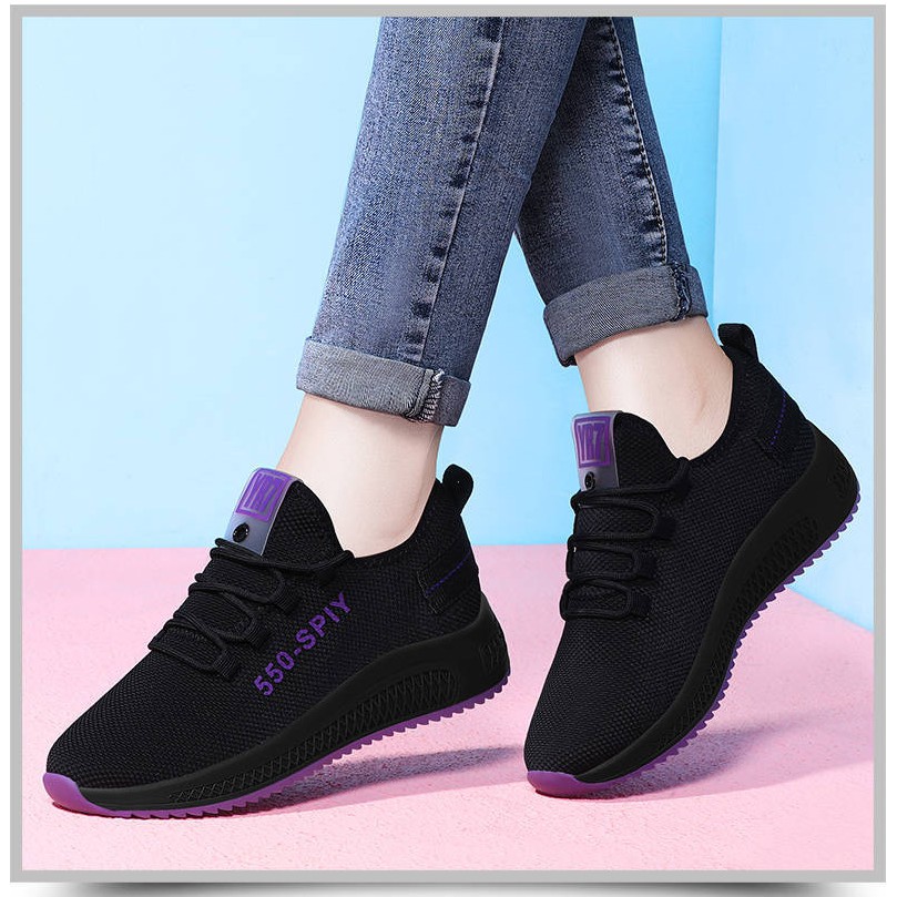 Giày Thể thao Nữ Chun Dây Hàng Siêu HOT Mẫu Mới Cực Êm (Giá Sỉ Siêu Rẻ) | BigBuy360 - bigbuy360.vn