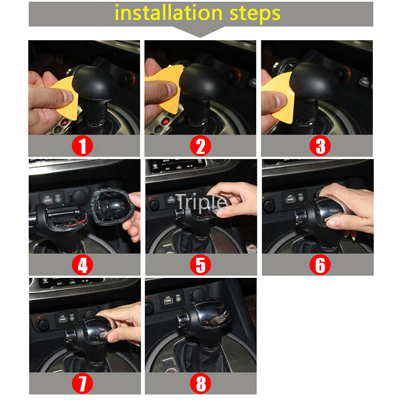 Ốp bọc cần số ô tô Kia Sportage 3 Cerato K3 Forte Sorento 2011 2012 2013 2014 2015 2016