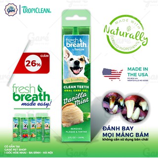 Gel Fresh Breath làm sạch răng cho chó