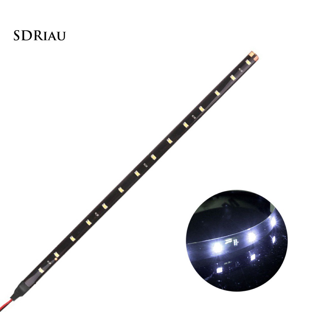 Dải đèn LED 15 hạt đèn chống thấm nước linh hoạt cho xe hơi 3528SMD