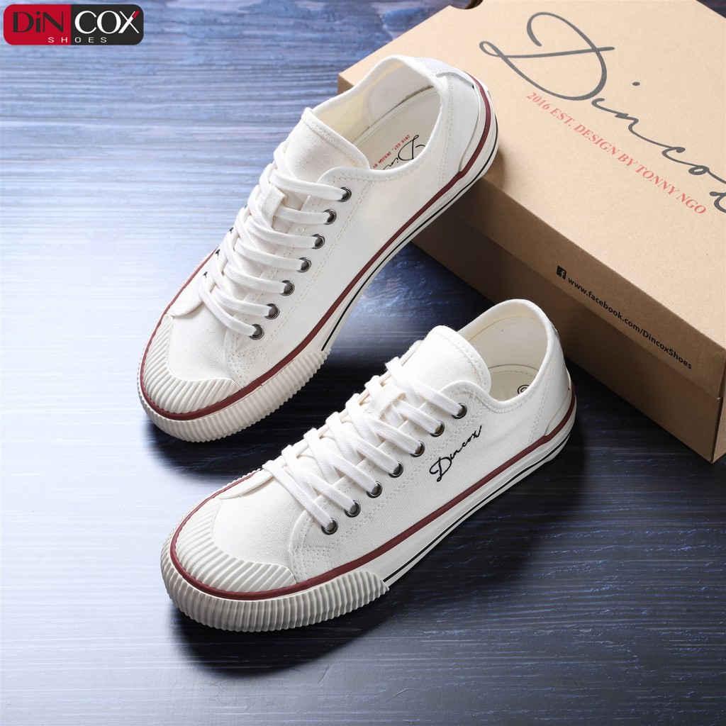 [COX] GIày Dincox Sneaker Nữ/Nam D21 White CHÍNH HÃNG