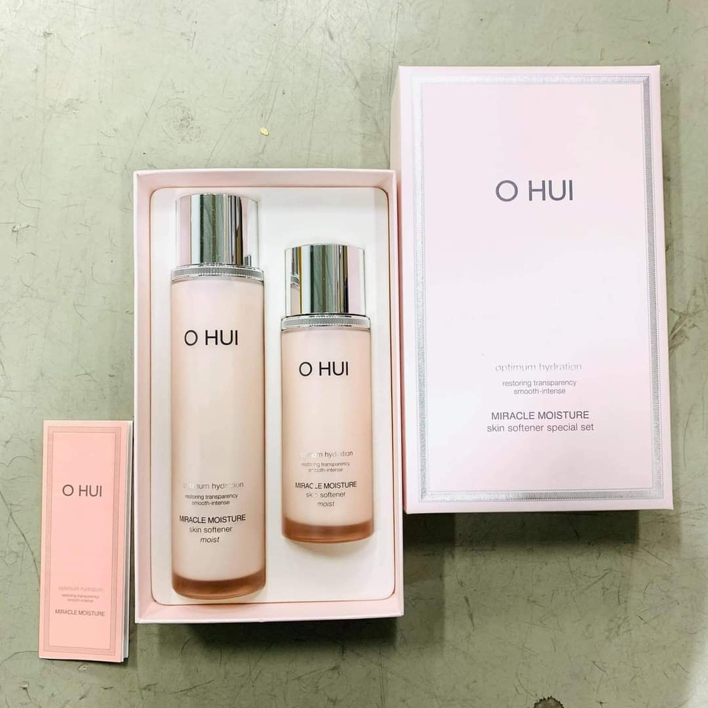 [Hàng công ty] Full Nước Hoa Hồng Ohui Miracle Moisture 150+100ml.