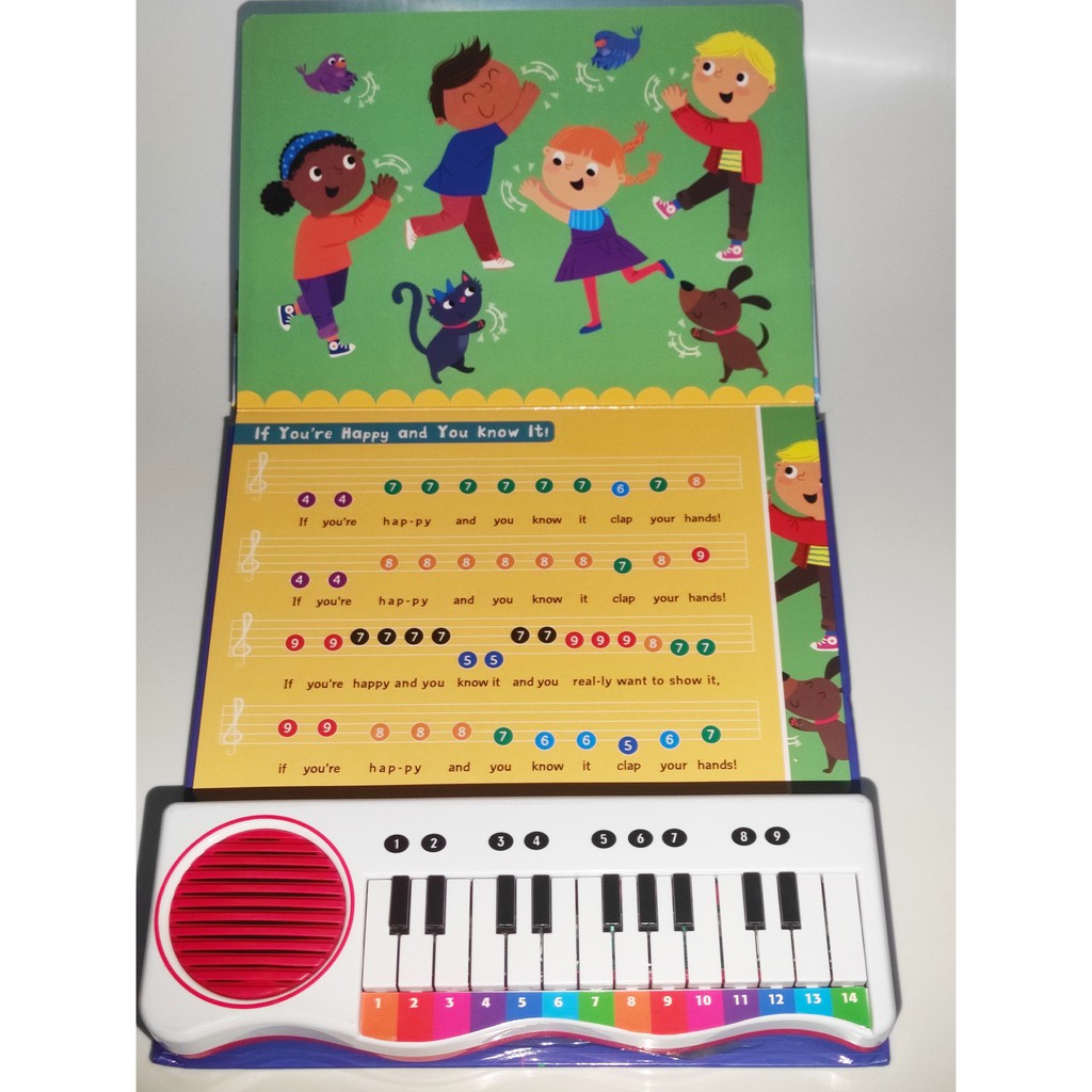 (đồ chơi nhạc cụ) Đồ chơi piano cho bé từ 06 tháng tuổi trở lên (loại: ITSY BITSY SPIDER)