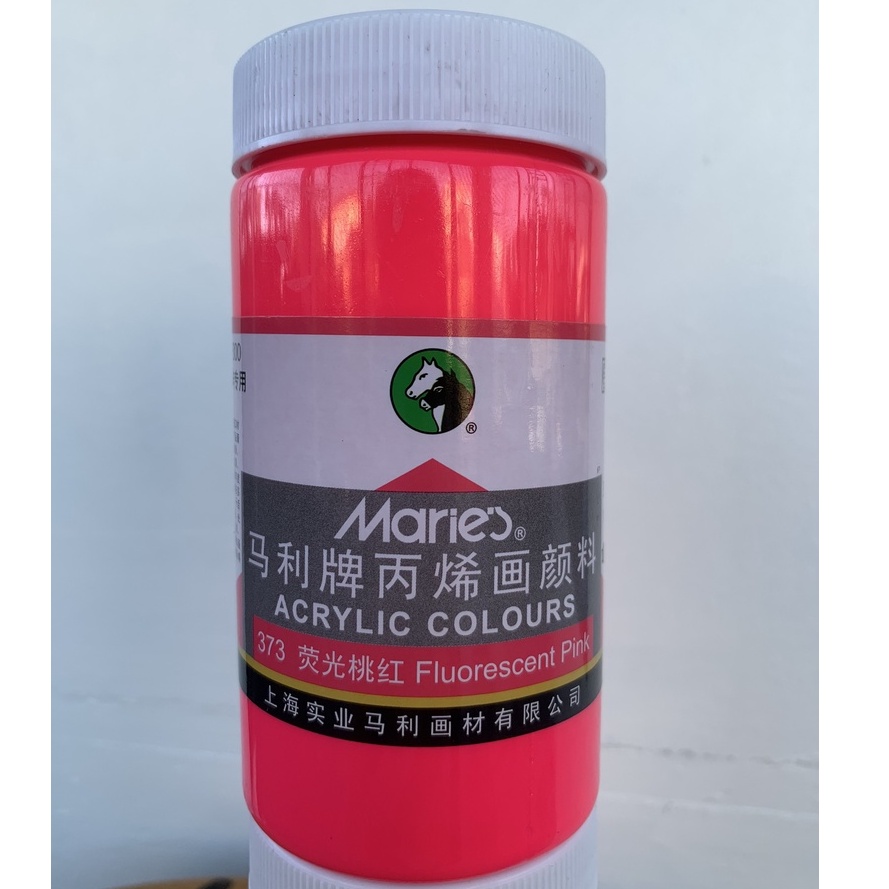 [XÓM VẼ] Màu acrylic nhũ ánh kim, dạ quang, màu vẽ dưa ngày tết 300ml
