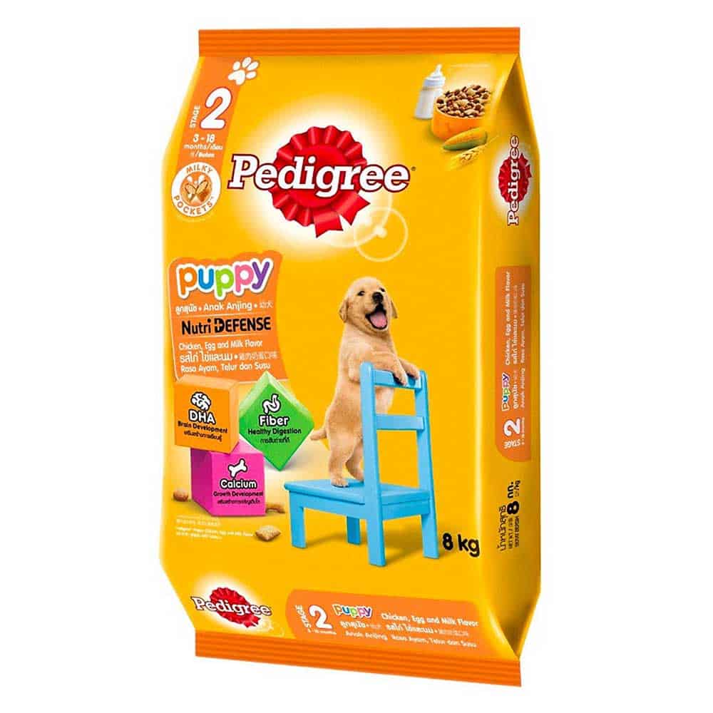 Hạt Pedigree chó con bao xá 8KG